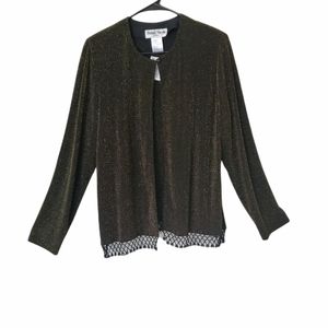 Vtg-Ronni Nicole OUIDA-2 Pc Evening Formal  size L